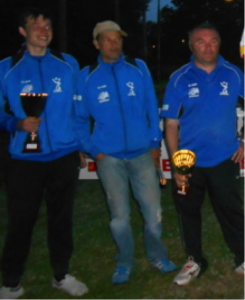 Les Capdanacois de Dell'Anna, seule équipe aveyronnaise à s'être présentée au championnat de Ligue dans le Tarn.