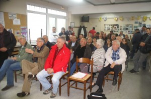 Une quarantaine de personnes ont participé à cette réunion de fin de saison.
