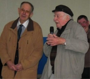 Georges Balestié et Raymond Bousquet (décédé en 2014), deux hommes qui ont compté dans le monde de la pétanque aveyronnaise en général, du Bassin en particulier. 