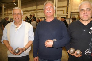Hervé Grès, Joël Coltina et Elian Alary : des vétérans endurants, efficaces et motivés qui ont été sacrés en cette 4e édition.