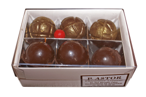 Coffret boules en chocolat
