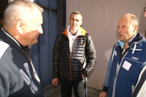 Philippe Duchein, Cédric Salvini et Robert Costes en équipe vedette de cette édition du traditionnel 11-Novembre du Pétan Club des Quatre-Saisons