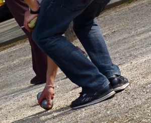 boule ramassée