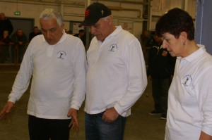 Les Livinhacois Hervé Grès, Elian et Rose-Marie Alary : des finalistes habitués aux places d'honneur.