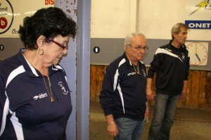 Jacqueline Bonnevoiale, Yves Fraudet et Didier Armand ont bien défendu les couleurs des Costes-Rouges.