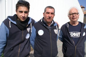 Les Espalionnais de l'Amicale Pétanque, Bourrel ) Bru - Martel. 