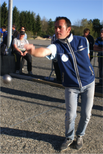 Anthony Daudé, à 3 petits points du bonheur. 