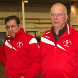 Jean-Marie Pirès et Gilles Guillaumenc, vainqueurs de cette 1ère édition du Master Vététrans doublettes organisé par l'EPSA. 