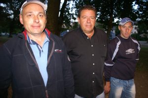 Fabrice Poplin, Patrick Campredon et Fabrice Caulet, lauréats du Challenge Michel-Pagès et René-Besombes. 