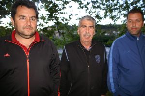 Pascal Marty, Nicolas Salerno et Julien Guilhem, les finalistes de ce Challenge des Aveyronnais 2016. 
