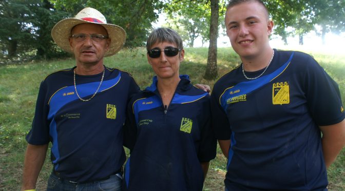 Championnat de l’Aveyron en triplettes mixtes  à St-Affrique : seulement 87 équipes en lice