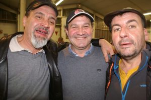 Entre deux parties, le temps est parfois long. L'Albigeois Christian Bralley, lui, n'a pas vu le temps passer. Avec Blalèche Diafar et Tony Cartaillac, l'ancien attaquant du Rodez Aveyron Football a animé le bar en se remémorant tout un tas de souvenirs...